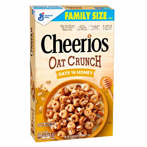 CHEERIOS OAT CRUNCH HONEY 680GR