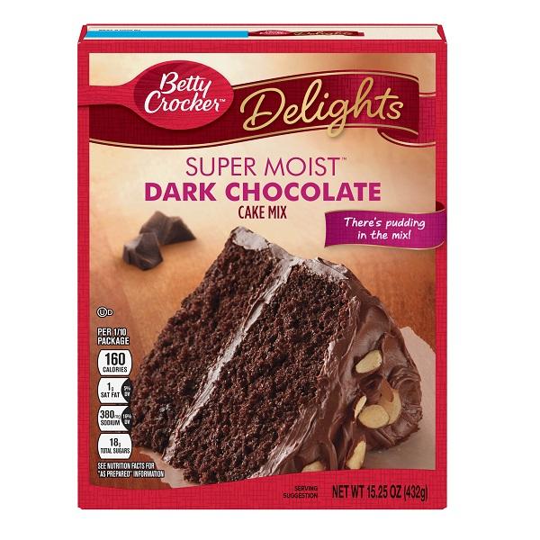 SUPER MOIST DARK CHOCOLATE BETTY CROCKER 432GR