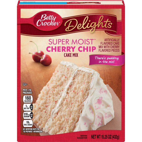SUPER MOIST CHERRY CHIP BETTY CROCKER 432GR