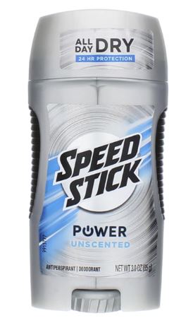 DESODORANTE SPEED STICK POWER UNSCENTED 85GR
