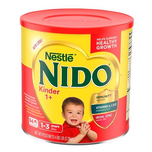 LECHE NESTLE NIDO KINDER 1+ 2.2 KG