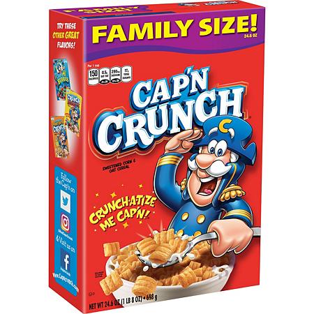 CEREAL CAP’N CRUNCH 627G