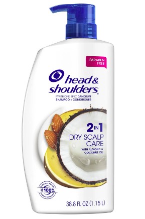SHAMPOO + ACONDICIONADOR 2IN1 WITH ALMOND & COCONUT OIL 1.15L
