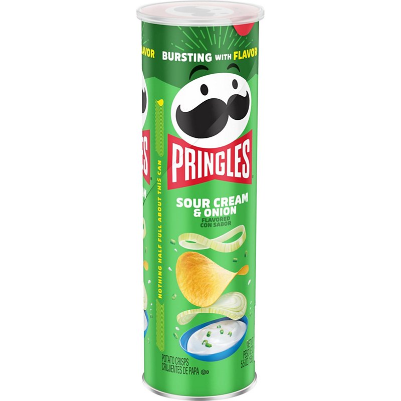 PRINGLES SOUR CREAM & ONION 158G