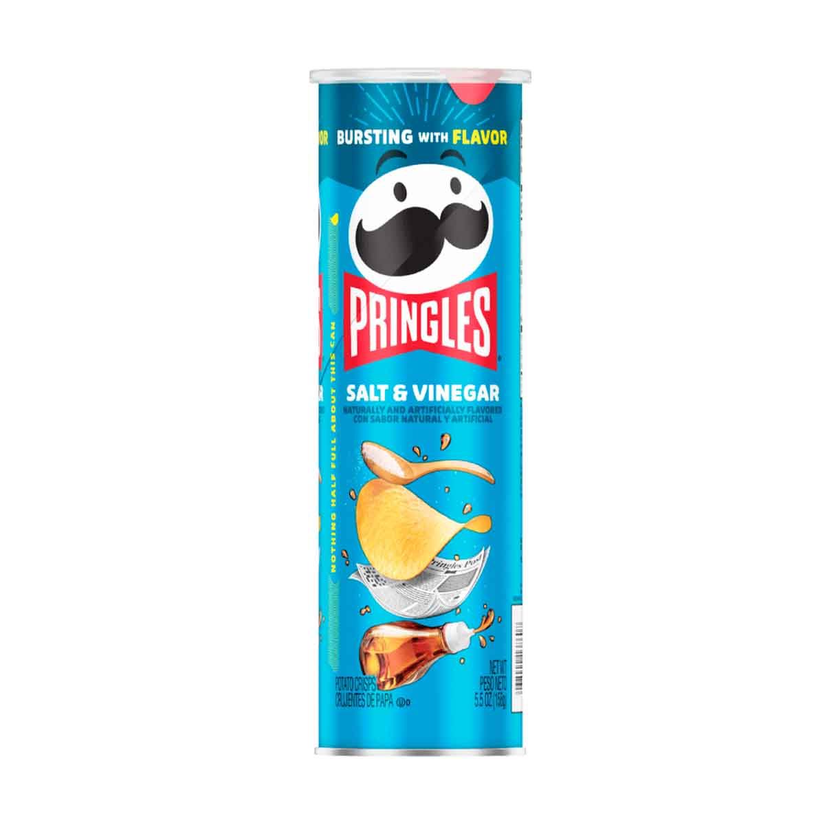 PRINGLES SALT & VINEGAR 158G