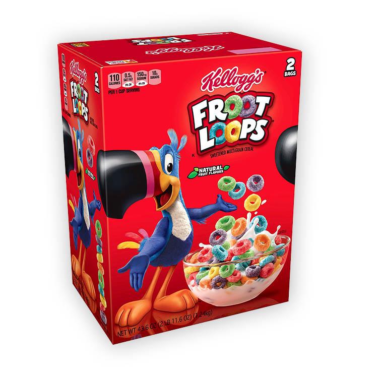 KELLOGGS FROOT LOOPS 1.24KG