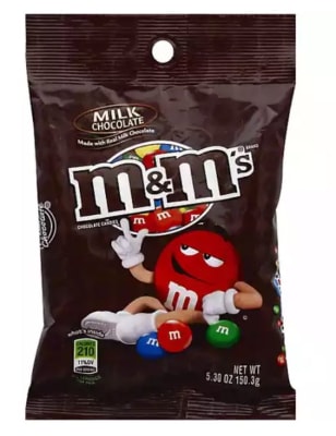M&M MILK CHOCOLATE 150.3GR