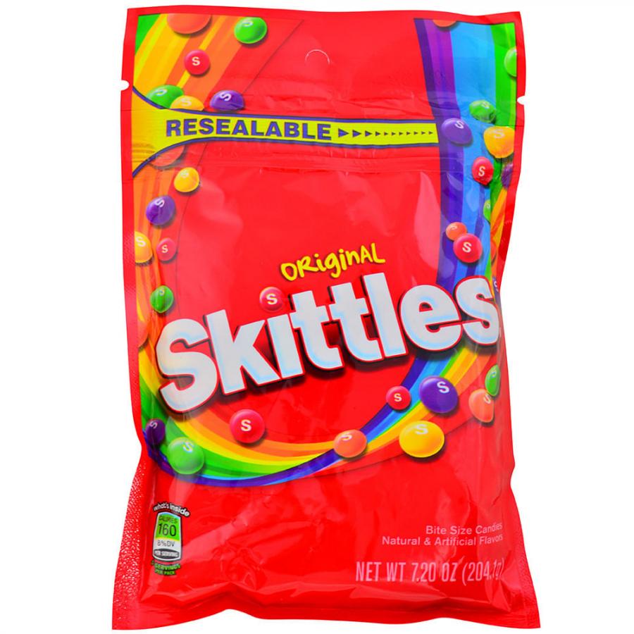 SKITTLES ORIGINAL 204.1GR