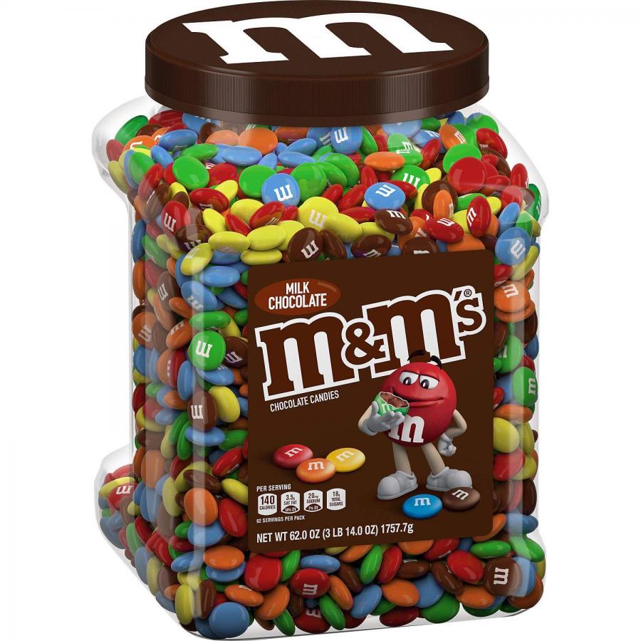 M&M MILK CHOCOLATE 1757.7GR