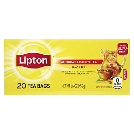 LIPTON BLACK TEA 20 UND