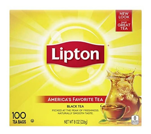 LIPTON BLACK TEA 100UND