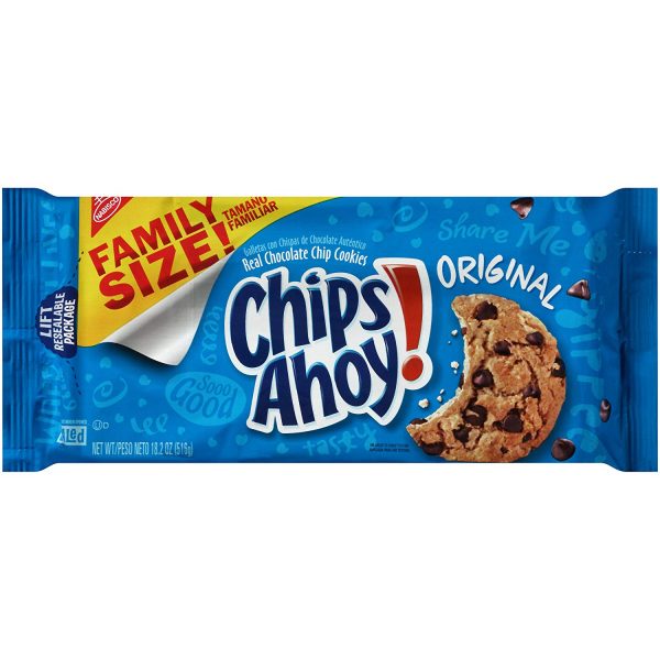 CHIPS AHOY FAMILY SIZE 515GR