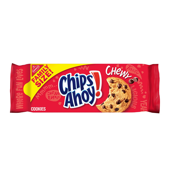 CHIPS AHOY FAMILY SIZE CHEWY 552GR
