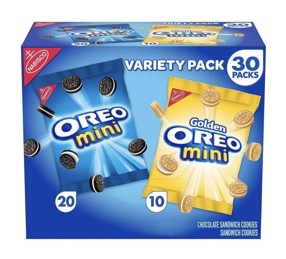 OREO MINI VARIETY 1.26KG 30PACKS