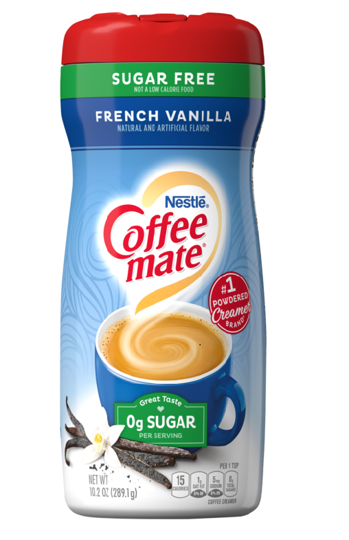 COFFEE MATE FRENCH VAINILLA SUGAR FREE 289.1GR