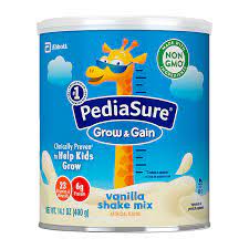 PEDIASURE DE VAINILLA EN POLVO 400GR
