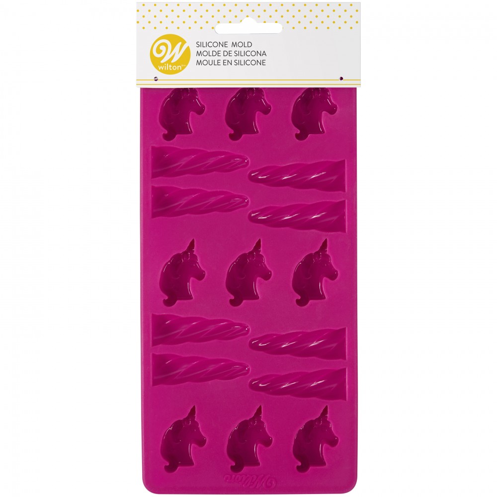 MOLDE DE SILICONE DE UNICORNIO WILTON