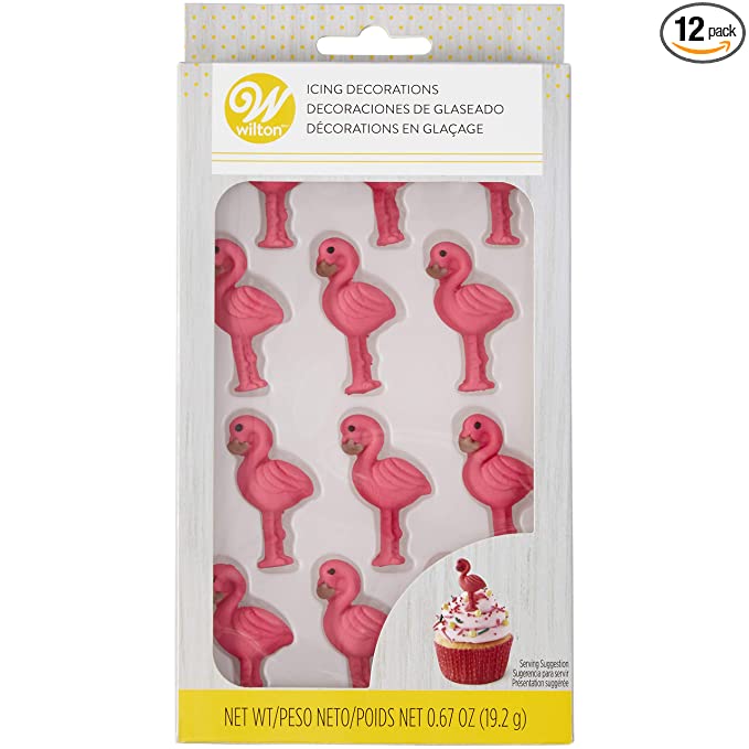DECORACIONES DE GLASEADO WILTON FLAMINGO