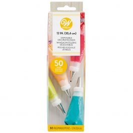 MANGAS PASTELERAS DESECHABLES 30.4CM 50 UND WILTON