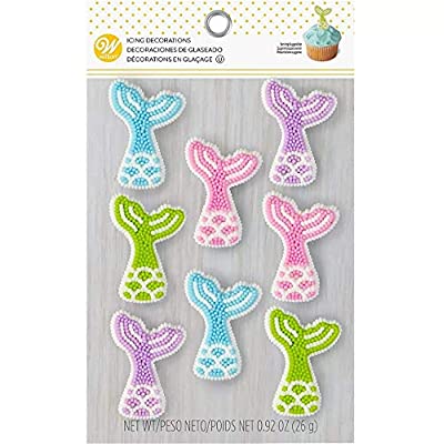 DECORACIONES DE GLASEADO COLA SIRENA WILRON