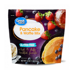 PANCAKE & WAFFE MIX GLUTEN FREE 454GR