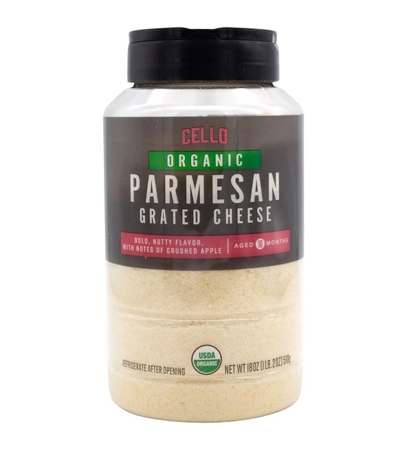 PARMESAN CHEESE ORGANIC 510GR