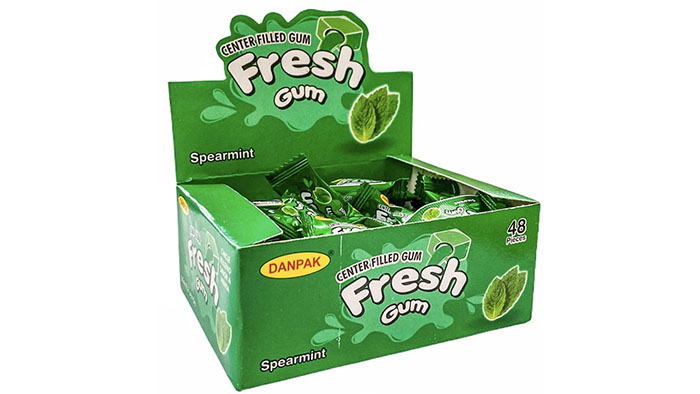 FRESH GUM SPERARMINT 48UND