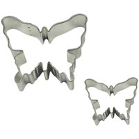 JUEGOS DE CORTADOR DE GALLETA DE MARIPOSA 2 PIEZAS