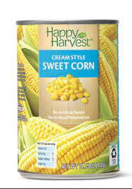 HAPPY HARVEST SWEET CORN CREAM STYLE 418GR