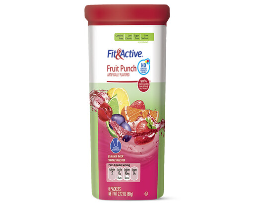 FIT ACTIVE FRUIT PUNCH 6 UND