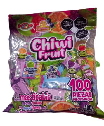 CHIWI FRUIT DULCE MASTICABLE 100UND