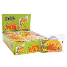 RAINDROPS MINI GUMMY TACOS 12UND