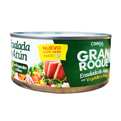 ENSALADA DE ATUN CON VEGETALES 120GR