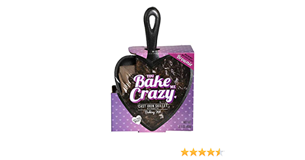 YOU BAKE ME CRAZY CAST IRON SKILLET