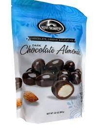 DARK CHOCOLATE ALMONDS 907GR