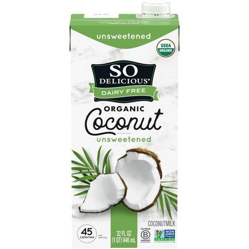 LECHE DE COCO ORGANIC COCONUT UNSWEETENED  946ML