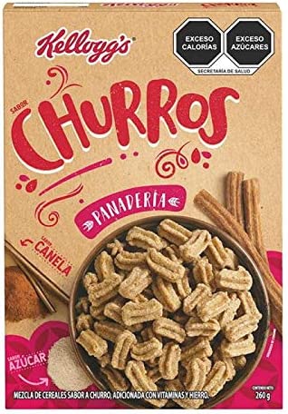 CEREAL KELLOGGS CHURROS CINNAMON 260G