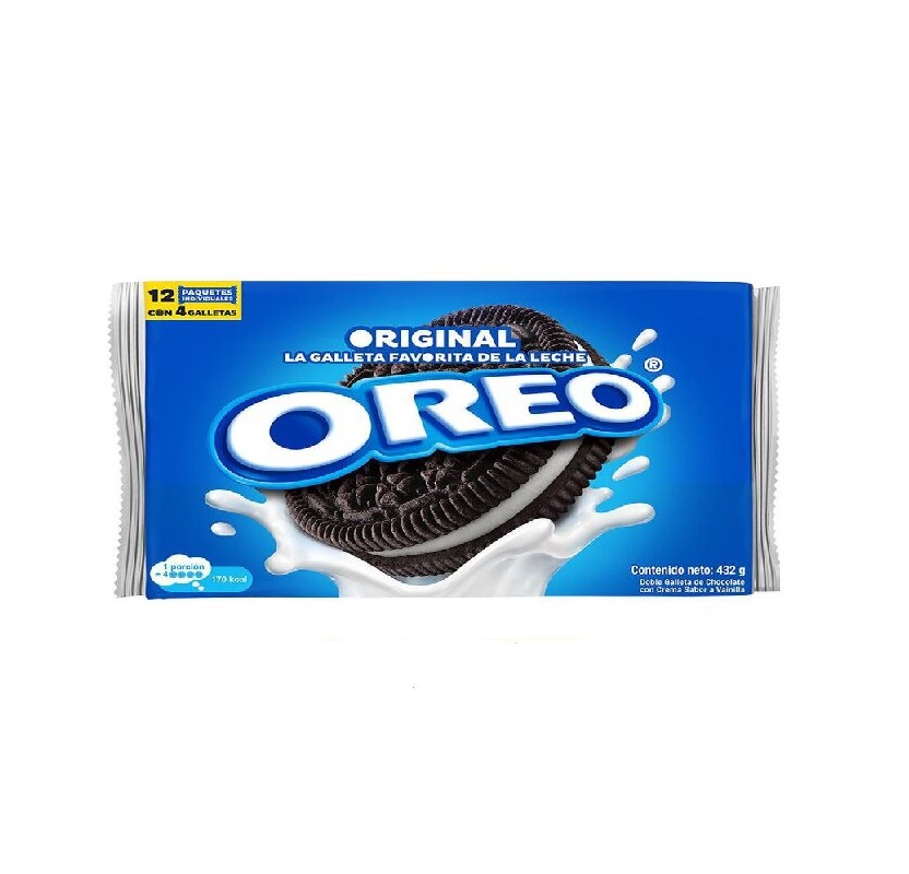 GALLETA OREO AMERICANA 12UND