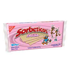 SORBETICOS FRESA 4 UND