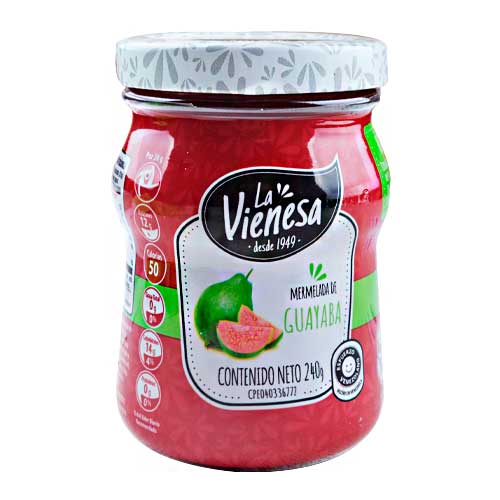 LA VIENESA MERMELADA DE GUAYABA 240GR