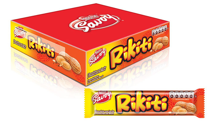 CHOCOLATE RIKITI 12UND 30G