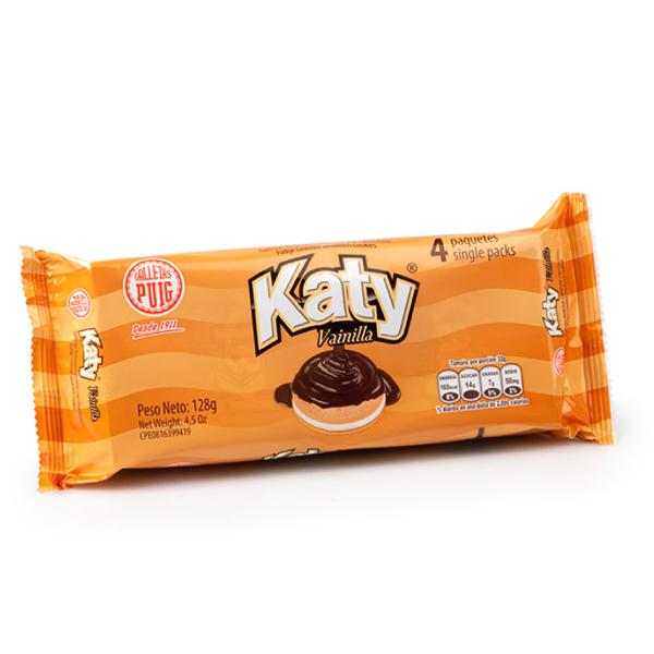 GALLETAS KATY VAINILLA 4 PAQUETES