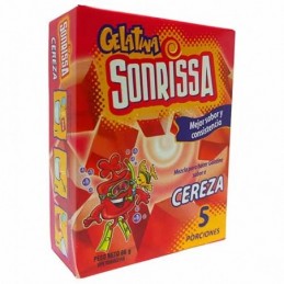 GELATINA SONRISSA CEREZA 66GR
