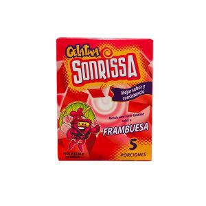 GELATINA SONRISSA FRAMBUESA 66GR