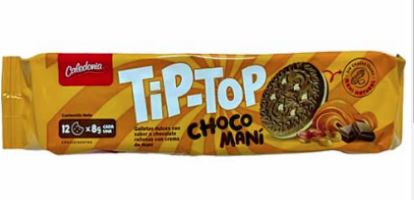 GALLETA TIP TOP CHOCO MANI
