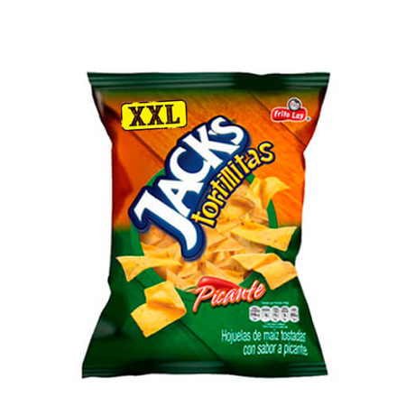 TORTILLITAS JACKS PICANTES XXL 350GR