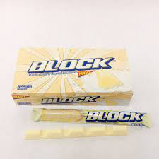BLOCK CHOCOLATE BLANCO 12UND