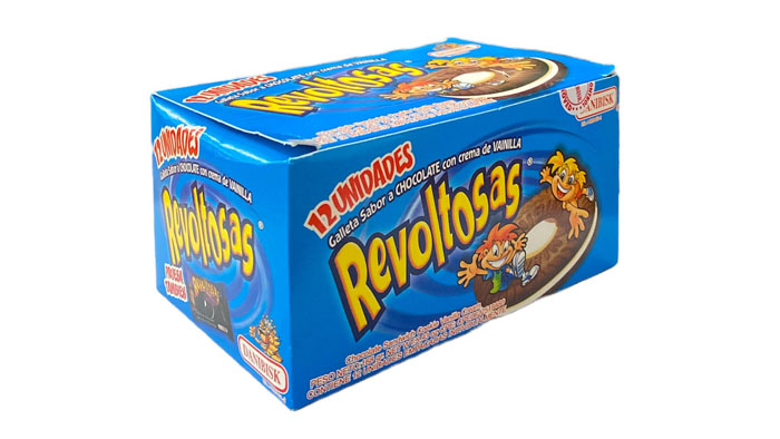 GALLETA REVOLTOSAS CHOCOLATE 12UND