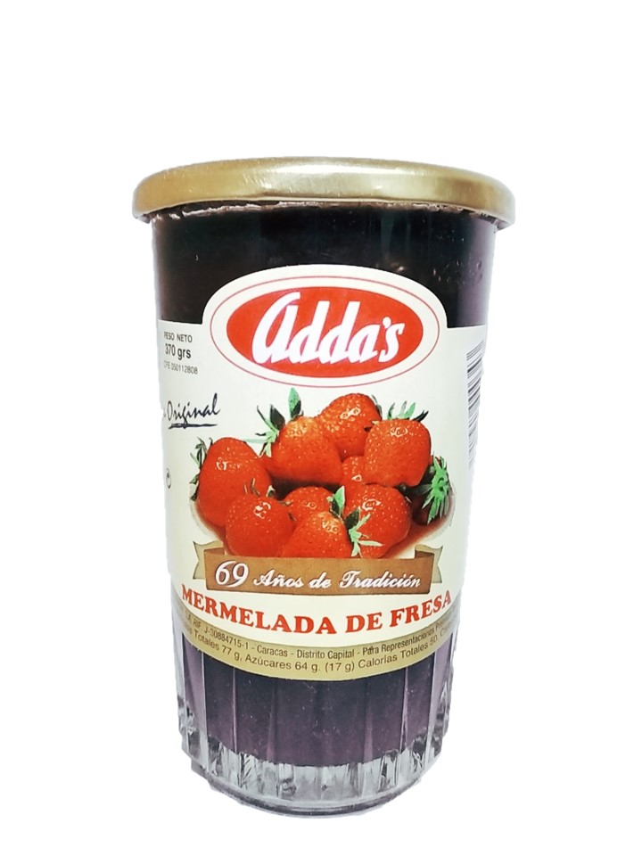 ADDAS MERMELADA DE FRESA 370GR
