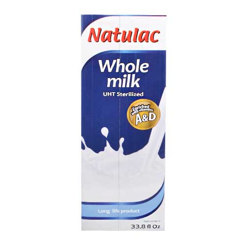 LECHE ENTERA NATULAC 1L